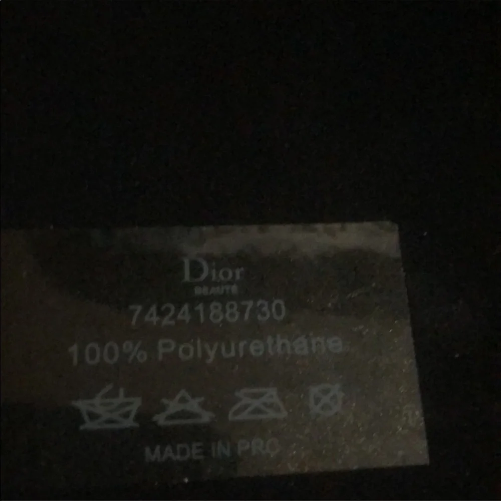 Dior Black and Gold Wallet